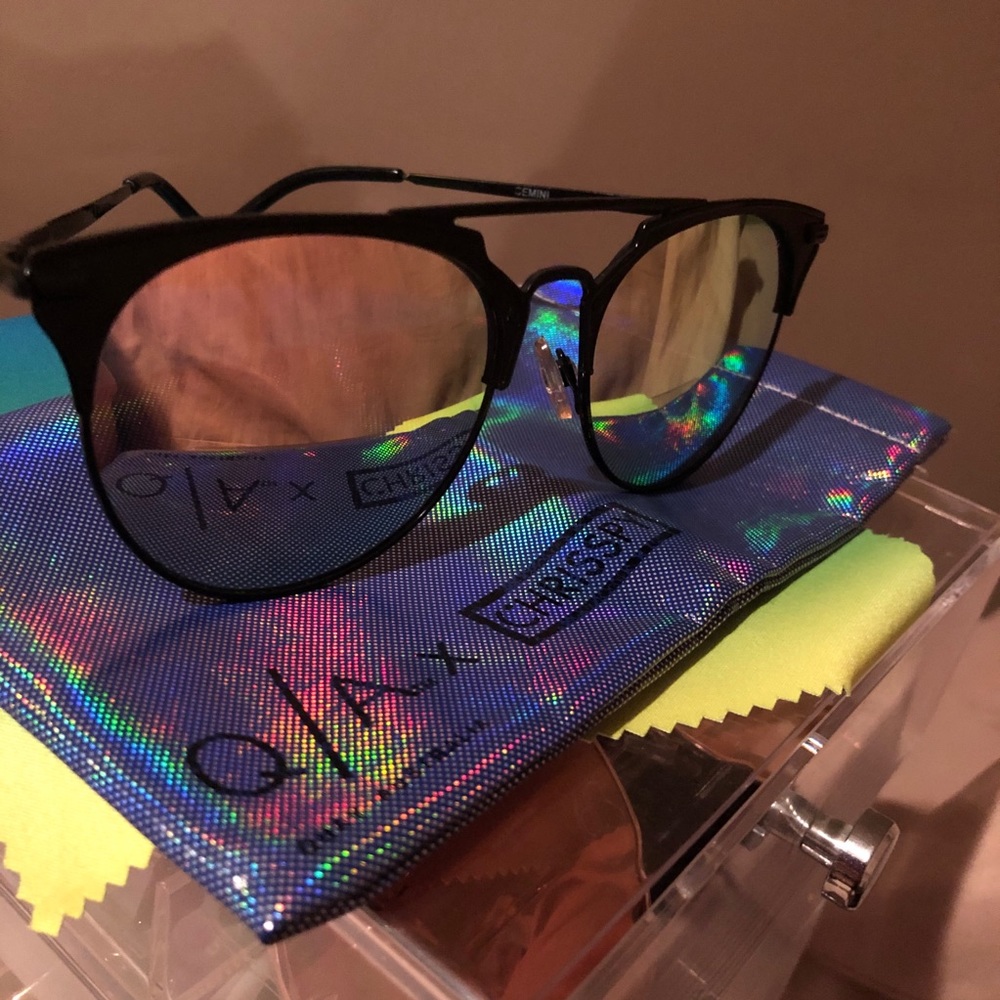 Quay x Chrisspy Gemini sunnies